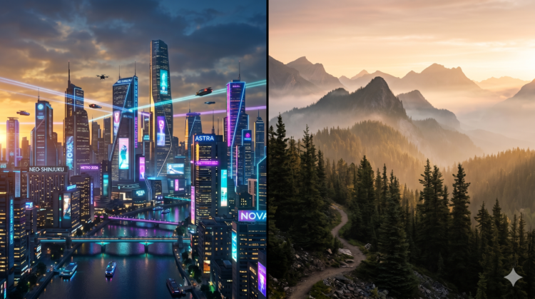 City Travel vs Nature Travel